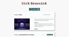 Desktop Screenshot of dirkbroenink.com